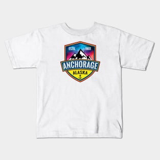 Anchorage Alaska Kids T-Shirt